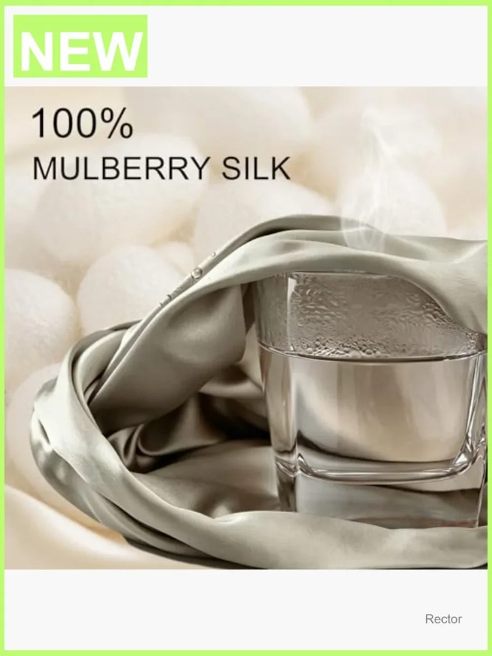 100% Mulberry Silk Bonnet for Sleep, Tie Closure, Adjustable Night Cap